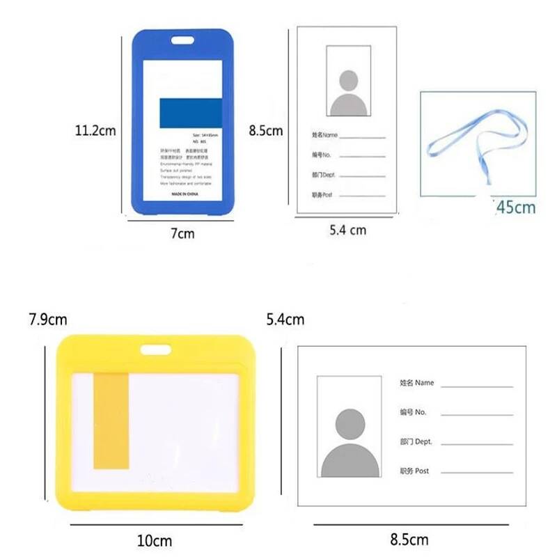 Прозрачный держатель для бейджа Pelsone