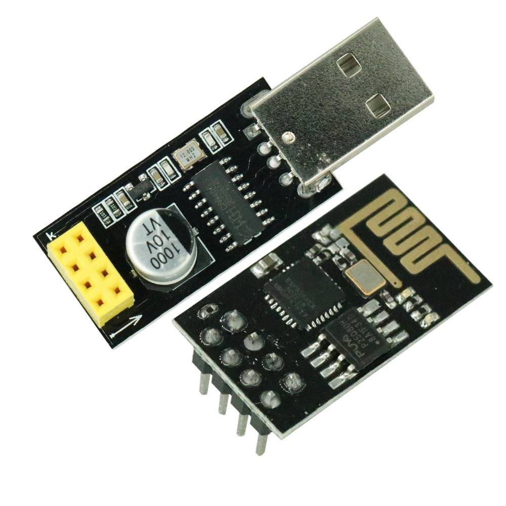 ESP01 программатор адаптер UART ESP-01 адаптер ESP8266 CH340G USB к ESP8266 Серийный беспроводной Wifi Developent Board модуль