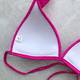 Пуш-ап бикини 2020 женский купальник из двух частей с высокой талией черный розовый комплект бикини размера плюс купальники пляжные купальные костюмы бикини 2XL