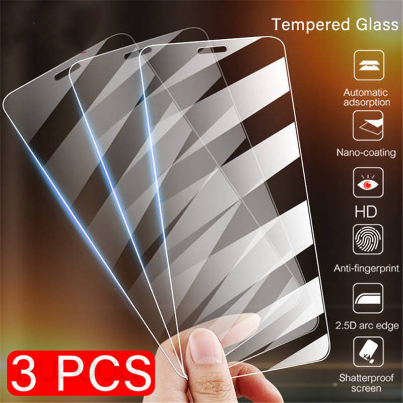 3 шт полное покрытие стекло для iPhone X XS Max XR закаленное стекло для iPhone 7 8 6 6s Plus 5 5S SE Защитная пленка для экрана