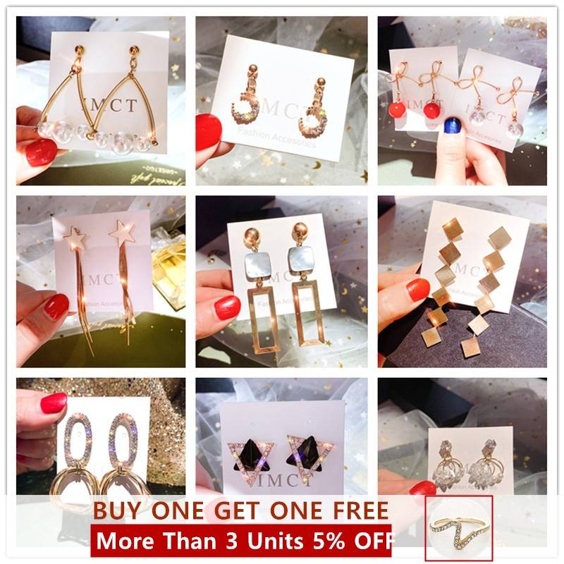 Женские серьги-капельки, круглые геометрические свисающие серьги золотого/серебряного цвета, 2019