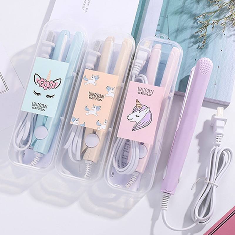 Новинка, мини-выпрямитель для волос, машинка для стрижки волос, щипцы для завивки волос, щипцы для завивки вьющихся волос, утюжок для выпрямления волос, щетка, плоский Утюг