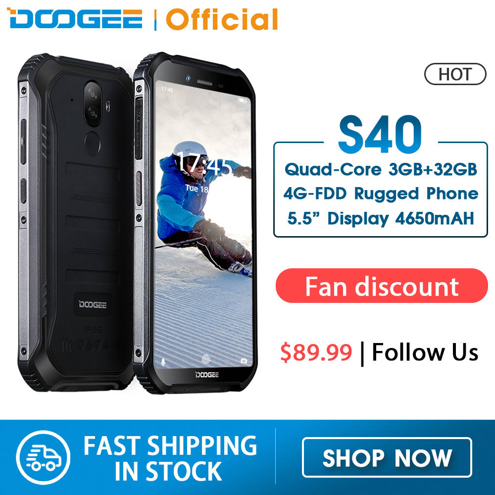 Смартфон DOOGEE S40 3+32ГБ