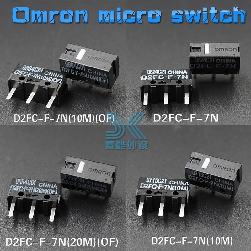 OMRON Мышь микропереключатель D2FC-F-7N 10 м 20 м Мышь Кнопка D2FC-F-K (50 м) FL-NH D2FS-F-N D2F-F D2F-01F-T D2F-F-3-7 Бесплатная доставка