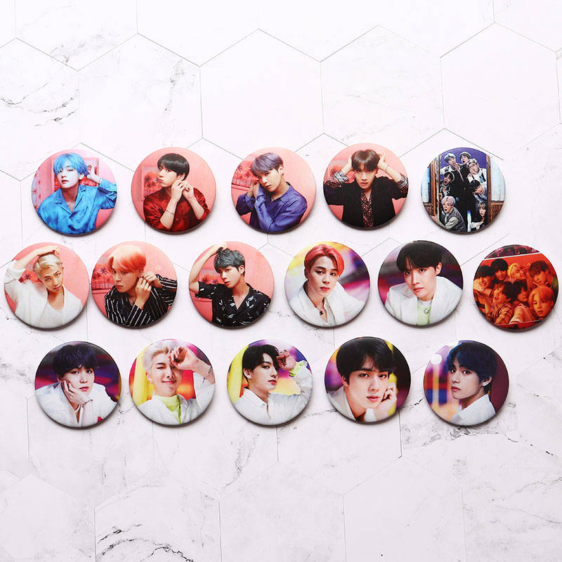 Kpop Bangtan Boys Pin альбом брошь значок аксессуары для одежды шляпа украшение для рюкзака