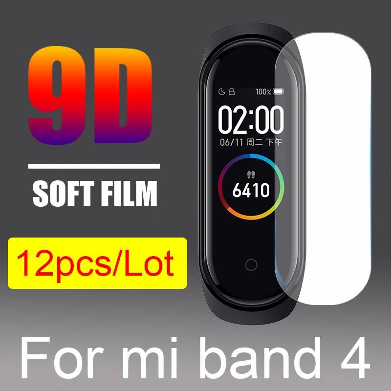 Защитная пленка для Xiaomi Mi Band 4 NFC умный Браслет на весь экран Гидрогелевая пленка Mi Band 4 Band 4 не закаленное стекло