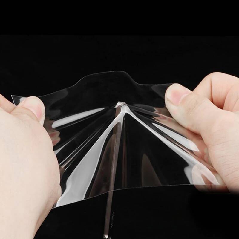 Прозрачные автомобильные наклейки, защитная наклейка на порог автомобиля, устойчивая к царапинам наклейка, защитная нано-лента, полоса для автомобильного бампера, защита автомобиля