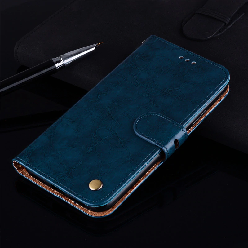 Роскошный деловой кожаный чехол для Xiaomi Redmi 8A 8 6A 6 7A 5 Plus Note 9S 7 4 4X 4A 3S Go Mi 9T A1 5X Note 5A 5 8T 8 9 Pro