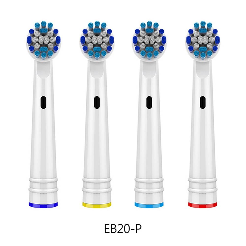 4 шт./лот, сменные насадки для зубных щеток Oral B 3D, белые насадки для зубных щеток Braun, электрические насадки для зубных щеток Oral B