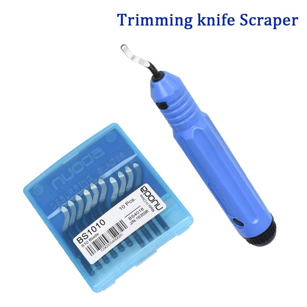 Новый Обрезной нож-скребок Ручка скребок из нержавеющей стали Edge модель PLA ABS волокно ПЭТГ 3d принтер запчасти триммер Набор инструментов