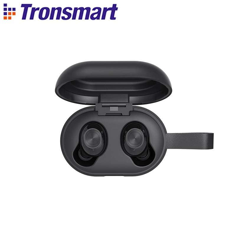 [Новейшая версия] Tronsmart Spunky Beat Bluetooth TWS наушники APTX Беспроводные наушники с QualcommChip, CVC 8,0, сенсорное управление