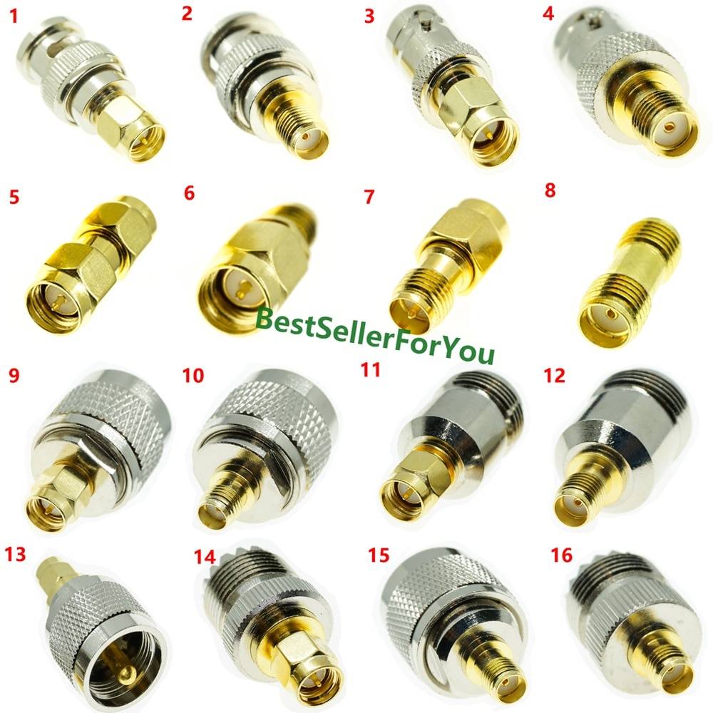 SMA male female TO N BNC SMA UHF RPSMA SO239 PL259 male female RF разъем адаптера тестовый конвертер