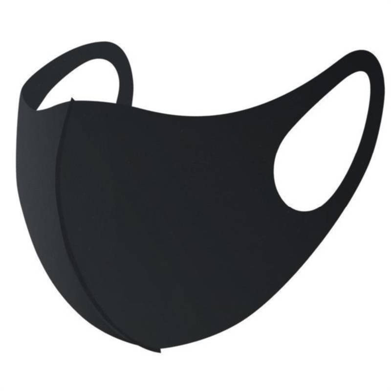 1 шт. маска для рта черная маска для рта Пылезащитная многоразовая Пылезащитная маска для рта весна лето осень зима