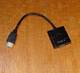 HDMI к VGA адаптер с аудио кабелем HDMI сплиттер к VGA конвертер цифровой аналоговый HD 1080p для ПК ноутбук планшет HDMI кабель