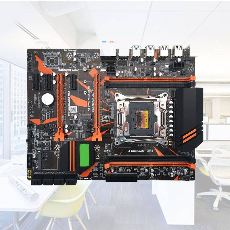 X99 материнская плата LGA2011-V3 Профессиональный 4 канальный DDR4 настольного компьютера материнская плата модуль разные цвета