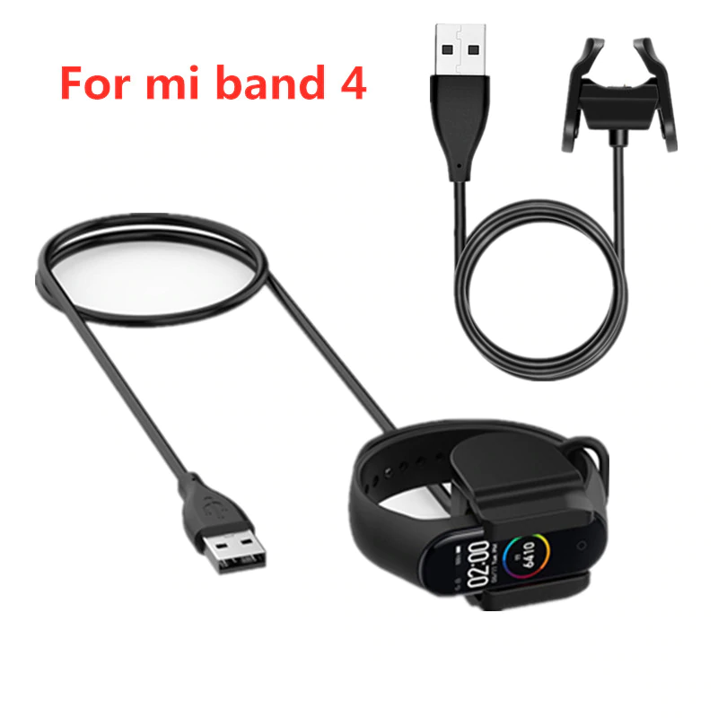 Кабель-адаптер для зарядного устройства для Xiaomi Mi Band 5 4 Miband 3 2, зарядный USB-кабель для смарт-браслета Mi band 5