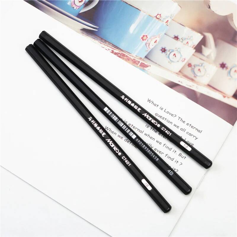 Карандаш для профессиональных тестов 5B 4B 3B карандаш для рисования скетчей, высокое качество