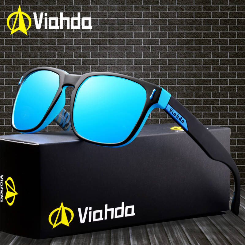 Viahda 2020, новинка, поляризованные солнцезащитные очки, крутые, мужские, спортивные, квадратные, солнцезащитные очки для женщин, для путешествий, Gafas De Sol
