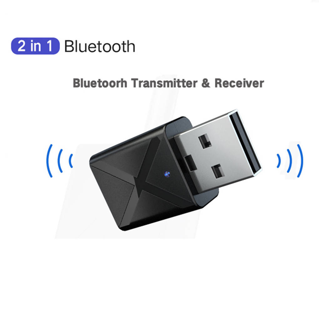 2 в 1 Bluetooth 5,0 аудио приемник передатчик беспроводной адаптер Мини 3,5 мм AUX Стерео Bluetooth передатчик для ТВ ПК автомобиля
