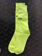 Однотонные Повседневные носки с 10 буквами Harajuku флуоресцентные зеленые носки без пятки для мужчин и женщин унисекс хлопковые зимние носки для девочек 1236