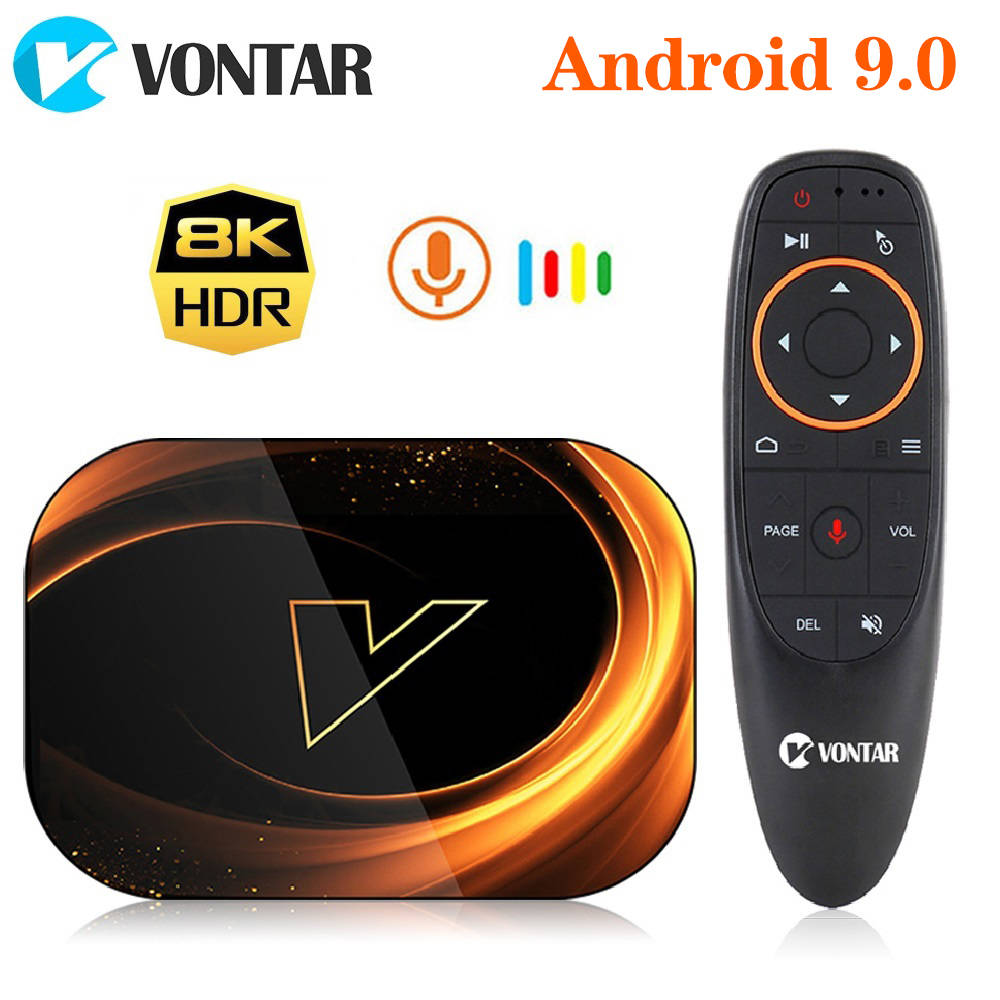 VONTAR X3 4 Гб 128 Гб 8K Amlogic S905X3 Smart tv BOX Android 9,0 Dual Wifi 1080P 4K Youtube телеприставка 4 Гб 64 ГБ 32 ГБ