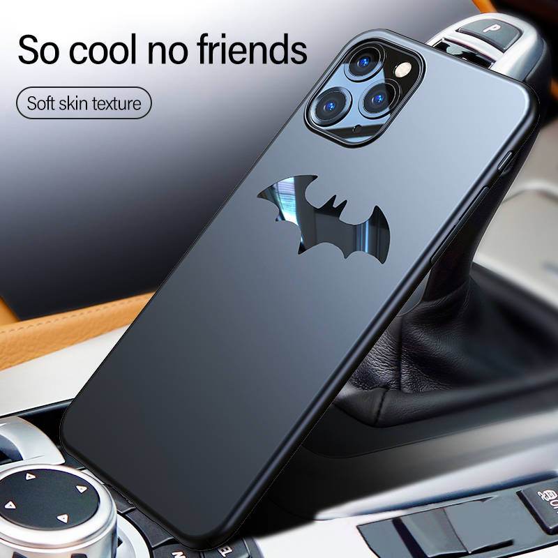 Ультратонкий металлический матовый чехол для телефона с Бэтменом для iPhone 11 Pro Max SE XSmax XR XS X 8 7 6s 6 Plus, чехол с магнитной защитой