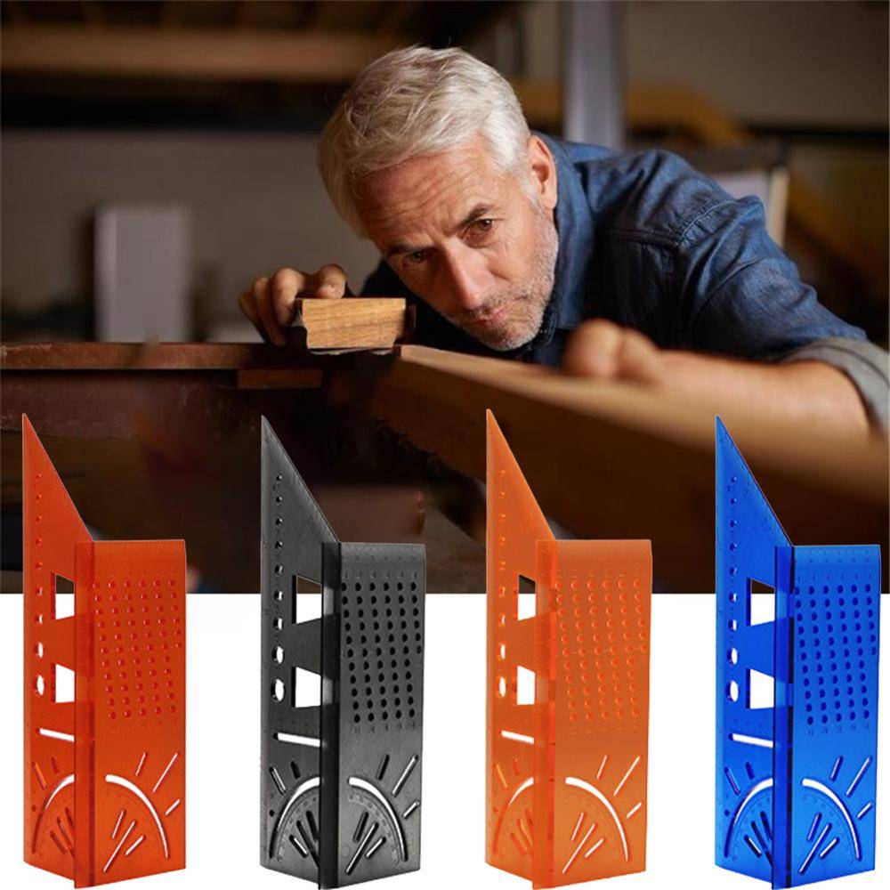 Деревообрабатывающий писец бренд линия Калибр Т-образная линейка квадратный макет митер 90 градусов измерительный прибор плотник