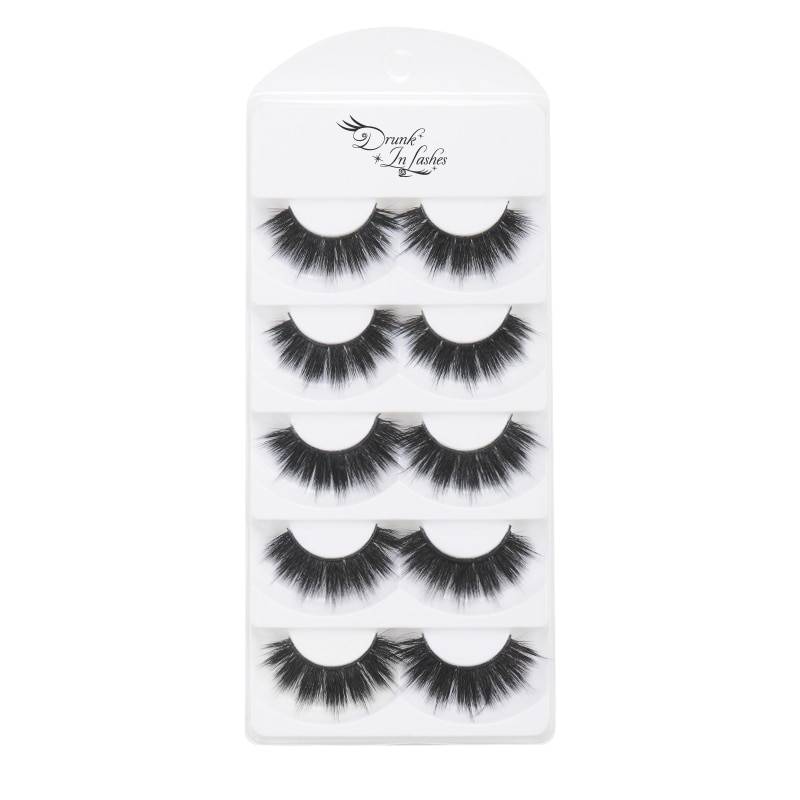 Maynice 5 пар поддельные ресницы шелковые Накладные ресницы ручной работы 3D ресницы полная полоса ресницы норковые ресницы 100% грубость Макияж Мягкий