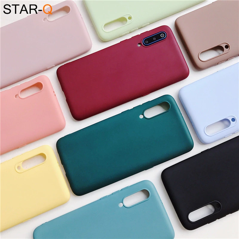 Силиконовый чехол для телефона samsung galaxy a50, a70, a30, a40, a20, a10, galaxi, a51, a71, a20e, m30s, a7 2018, матовый мягкий чехол из ТПУ