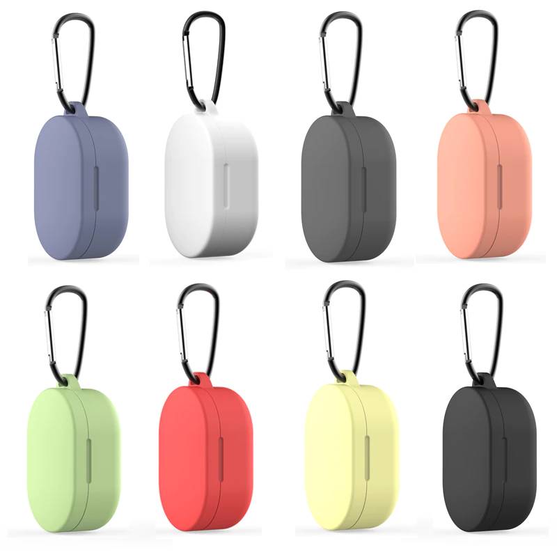 Силиконовый чехол для Redmi Mi AirDots, tws, беспроводной, Bluetooth, мягкий чехол из ТПУ для xiaomi redmi Airdots, Чехол Air dots 3 с пряжкой