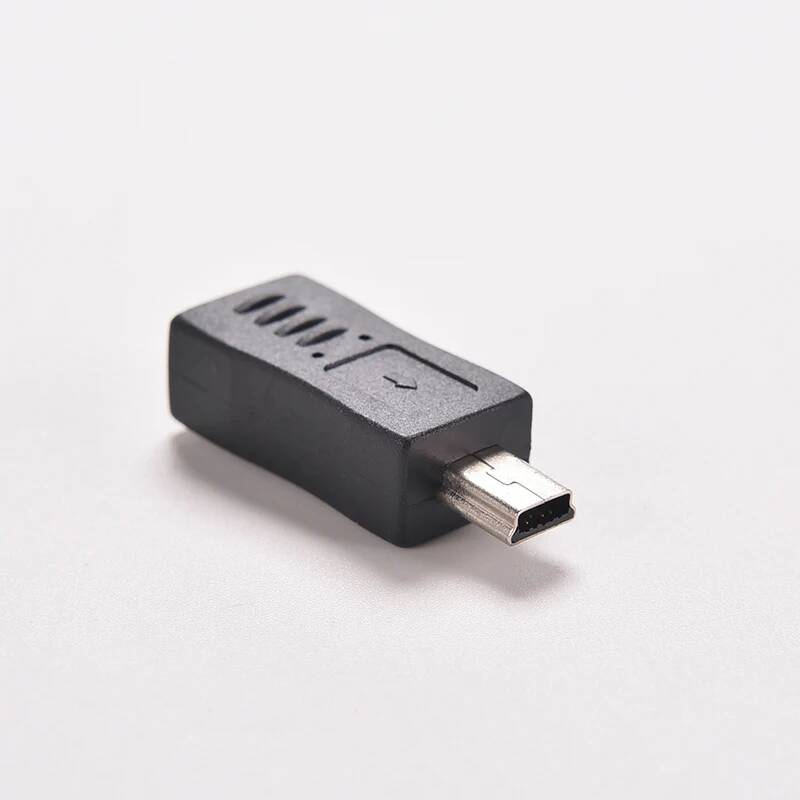 Micro USB Female to Mini USB Male Adapter