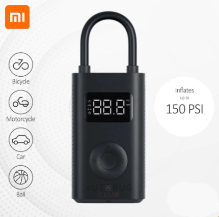 Оригинальный xiaomi Mijia надувной Портативный Умный Цифровой датчик давления в шинах Электрический насос для мотоцикла автомобиля футбола