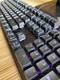 Механическая клавиатура Проводная игровая клавиатура RGB микс с подсветкой 87 104 анти-ореолы синий красный переключатель для игры ноутбука ПК России США