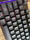 Механическая клавиатура Проводная игровая клавиатура RGB микс с подсветкой 87 104 анти-ореолы синий красный переключатель для игры ноутбука ПК России США