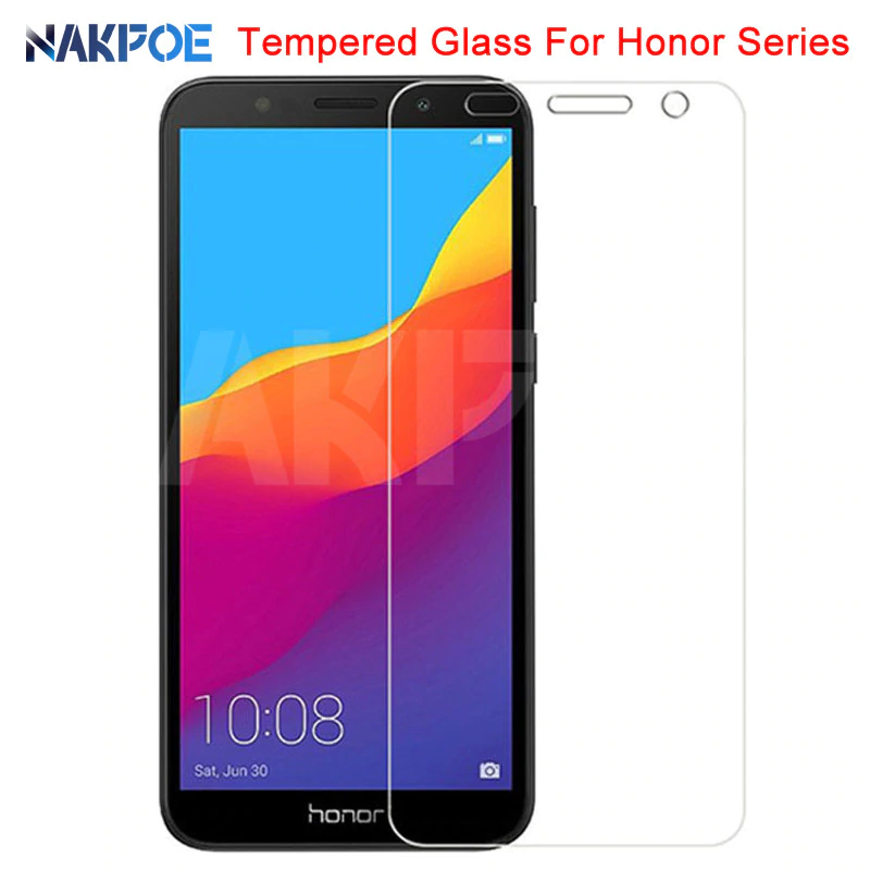 Защитное стекло, закаленное стекло 9H для Huawei Honor 7A 7C 7X 7S 8X 8S 8A 8C 9X 20S V30