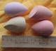 Makeup Sponge Professional Cosmetic Puff Multiple sizes For Foundation Concealer Cream Make Up Soft 2-8pcs Sponge Puff Wholesale