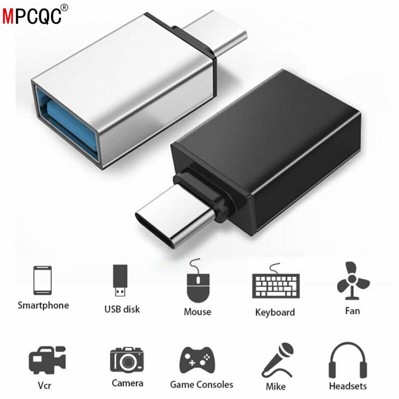 Микро USB в USB конвертер для планшетных ПК Android Usb 2,0 Мини OTG USB кабель OTG адаптер микро Женский конвертер Тип C адаптер