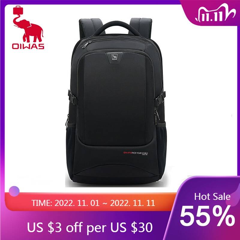OIWAS дорожный Многофункциональный рюкзак, модная открытая сумка на молнии, мужской рюкзак для ноутбука, высокое качество, мужские и женские деловые классические сумки
