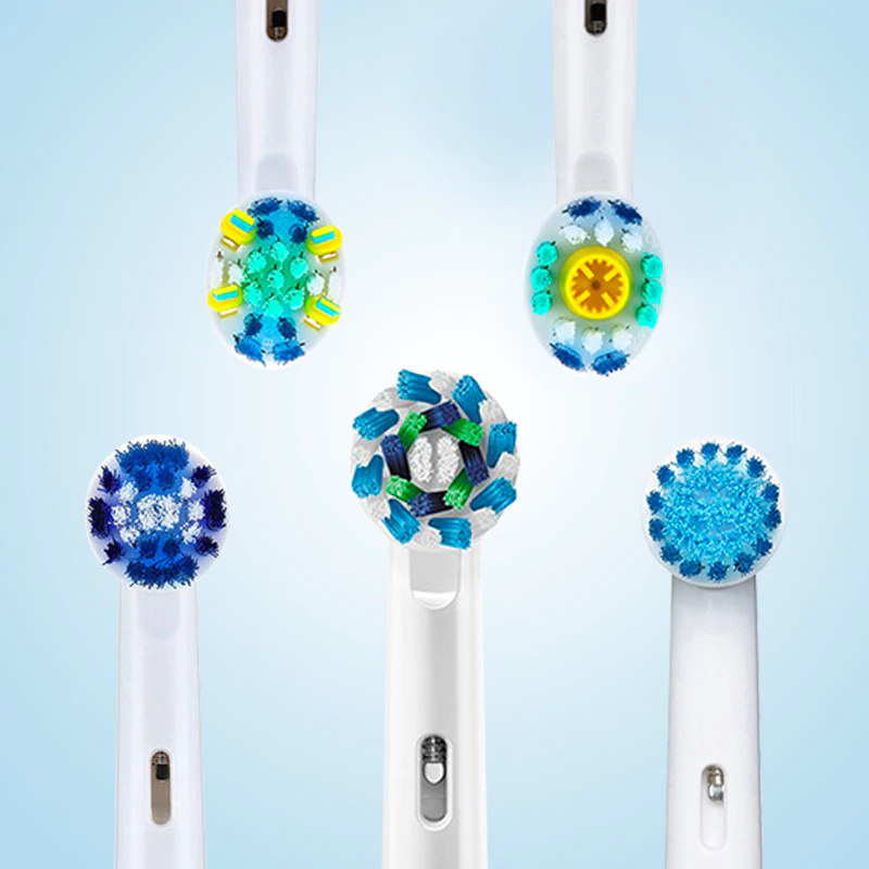 Электрическая насадки зубная щетка Oral B, сменные насадки для Oral B Electric Advance Pro Health Triumph 3D Excel Vitality, 4 шт.