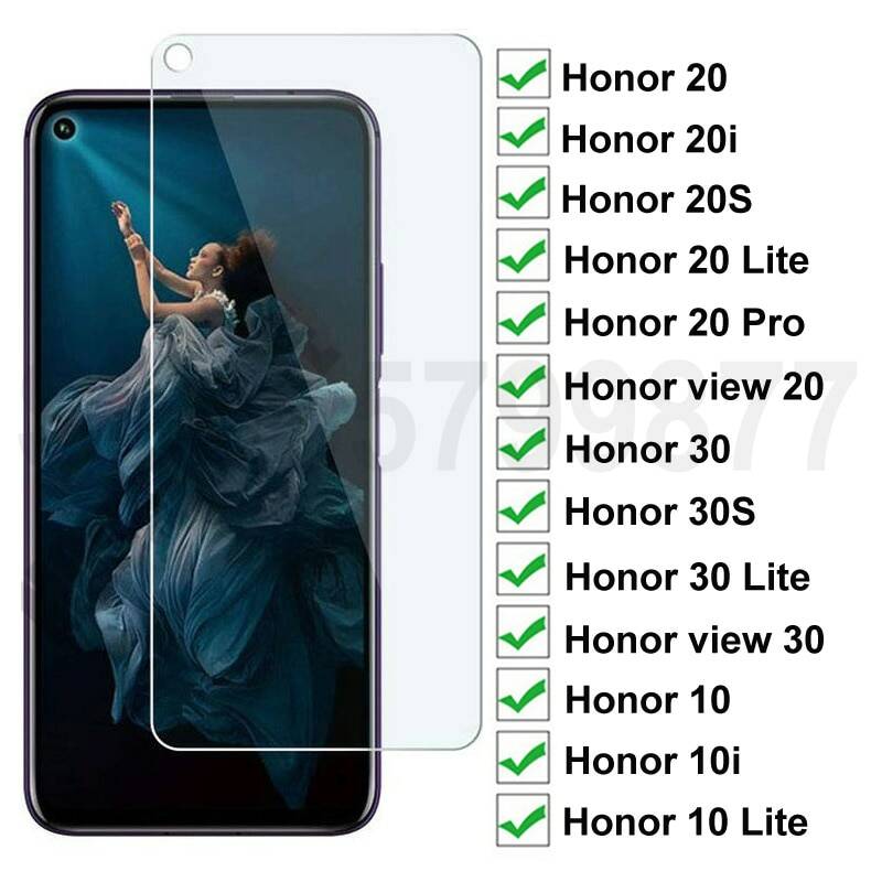 Защитное стекло 9D для Huawei honor View 20, 30, 20S, 30S, 30, 20, 10 Lite, 10i, 20i, закаленное стекло